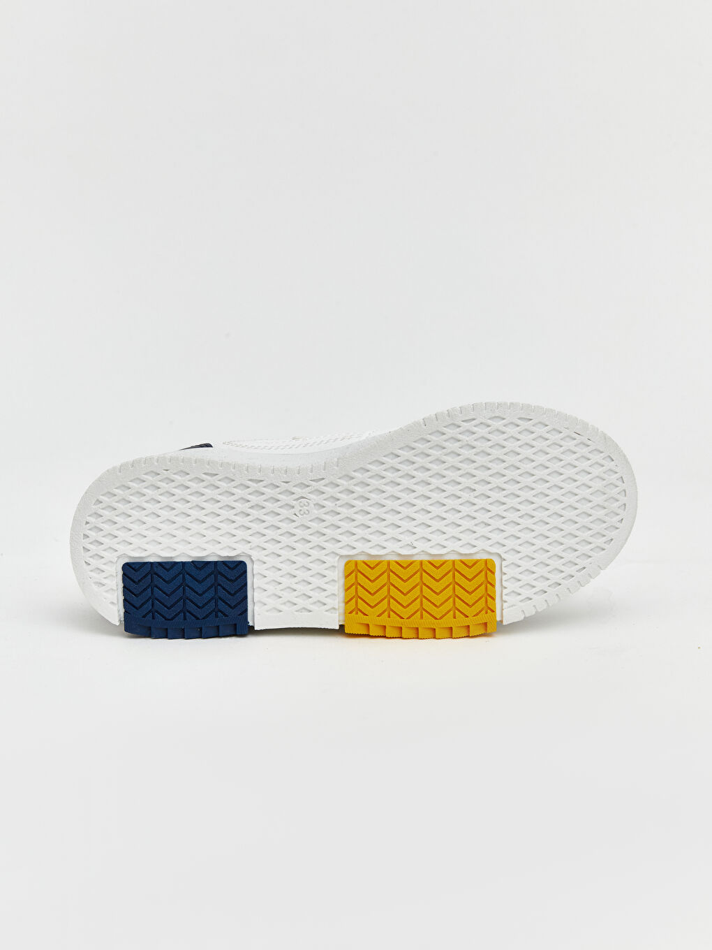 Beyaz Fenerbahçe Baskılı Erkek Çocuk Spor Ayakkabı-5