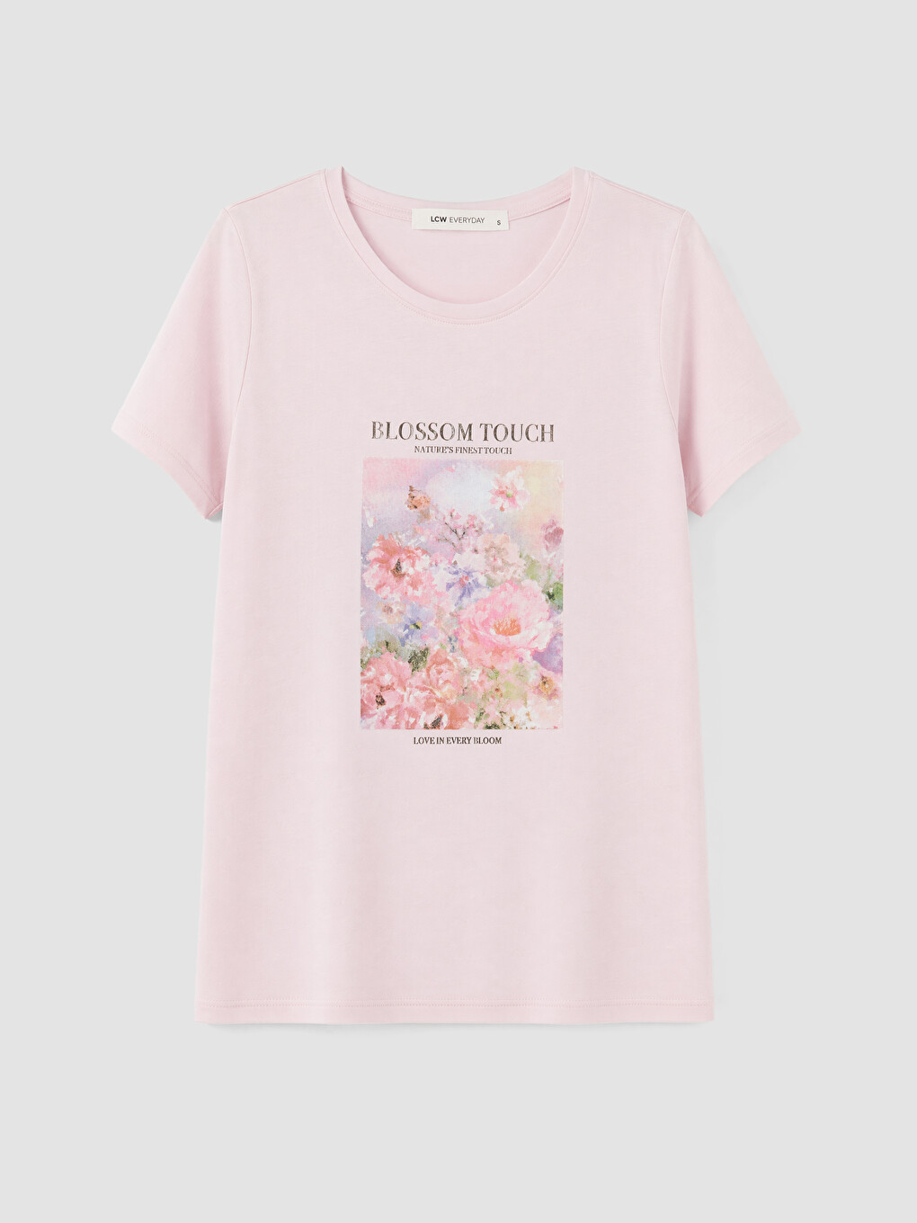 Printed 100% Cotton Women's T-shirt-3