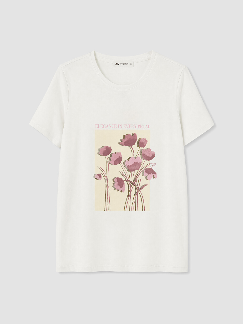 Printed 100% Cotton Women's T-shirt-4