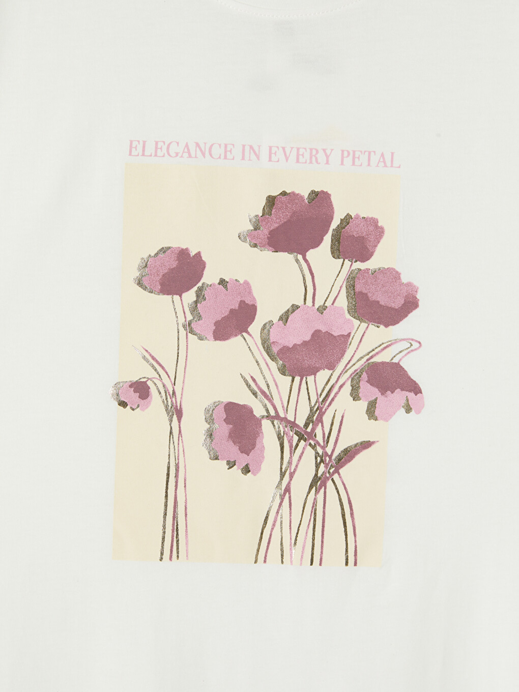 Printed 100% Cotton Women's T-shirt-5