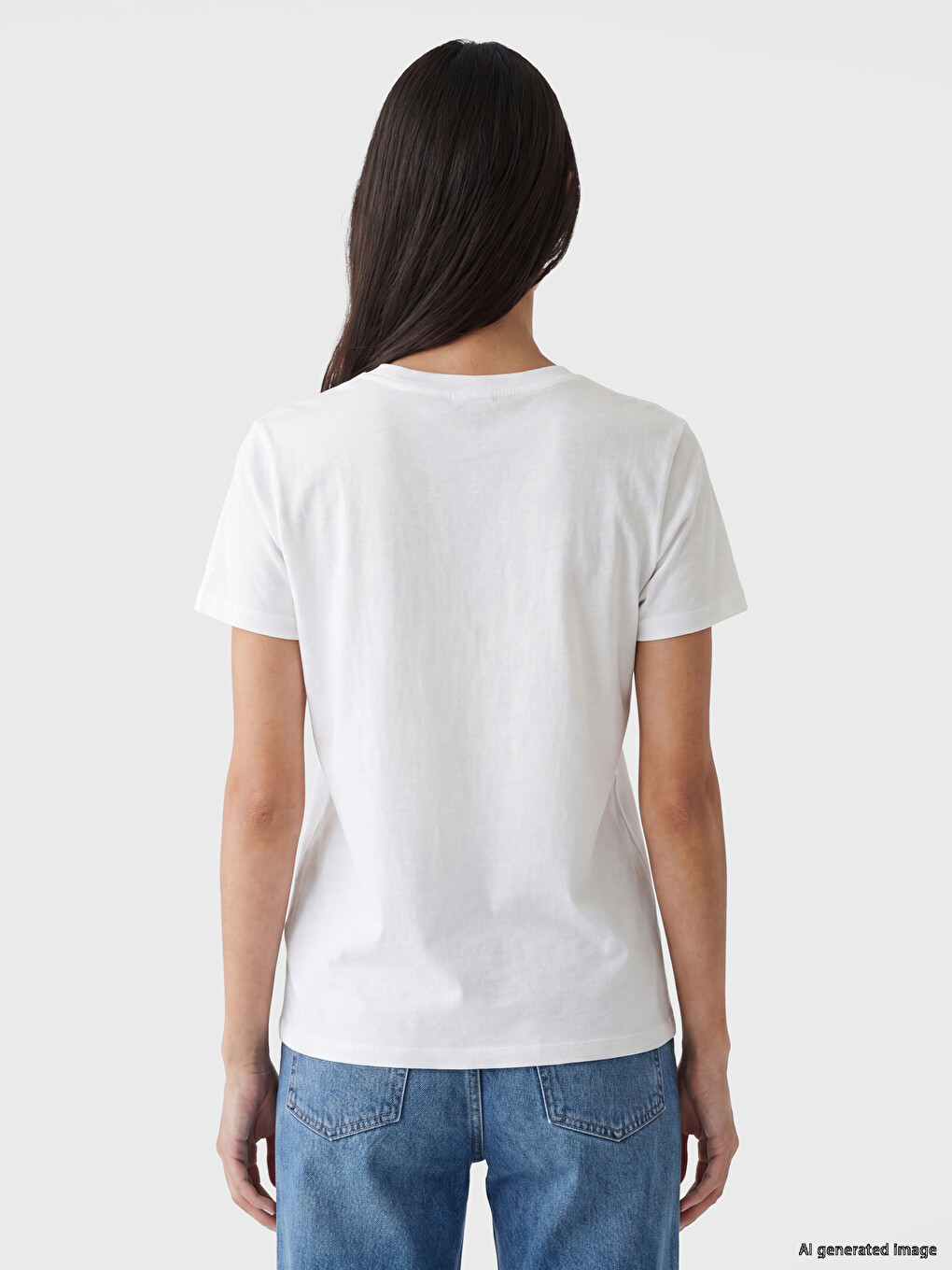 Printed 100% Cotton Women's T-shirt-3