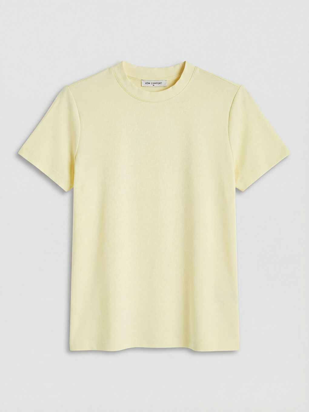 Sarı Soft Touch Kadın Tişört