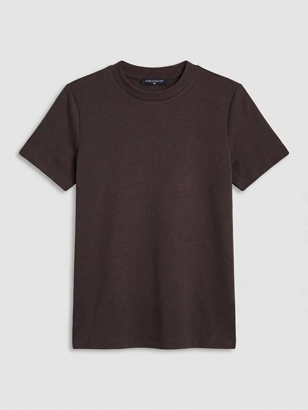 Kahverengi Soft Touch Kadın Tişört