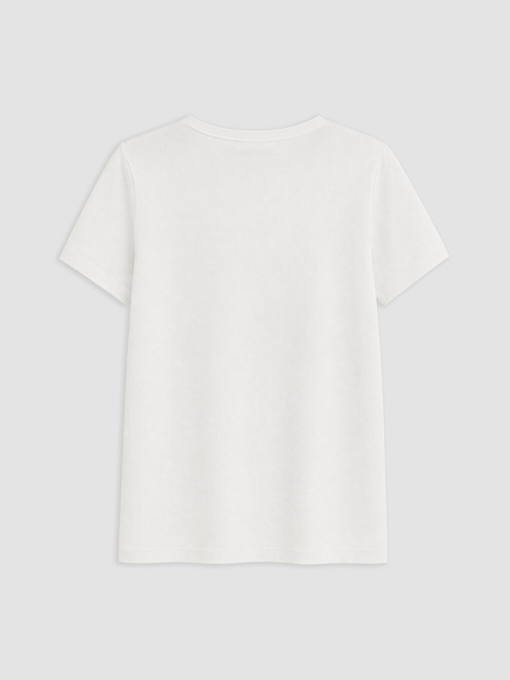 Woman White T-shirt-5