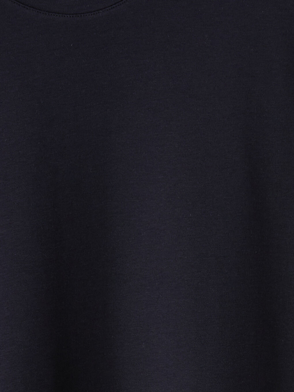 Lacivert Bisiklet Yaka Erkek Sweatshirt-2