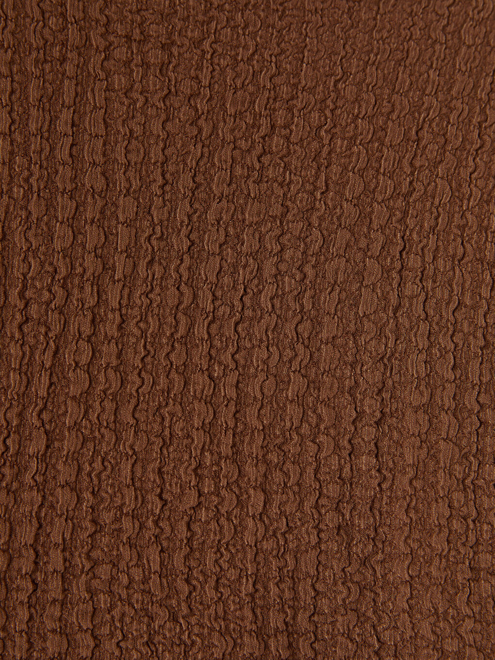 Kahverengi Bisiklet Yaka Dokulu Kız Çocuk Elbise-2