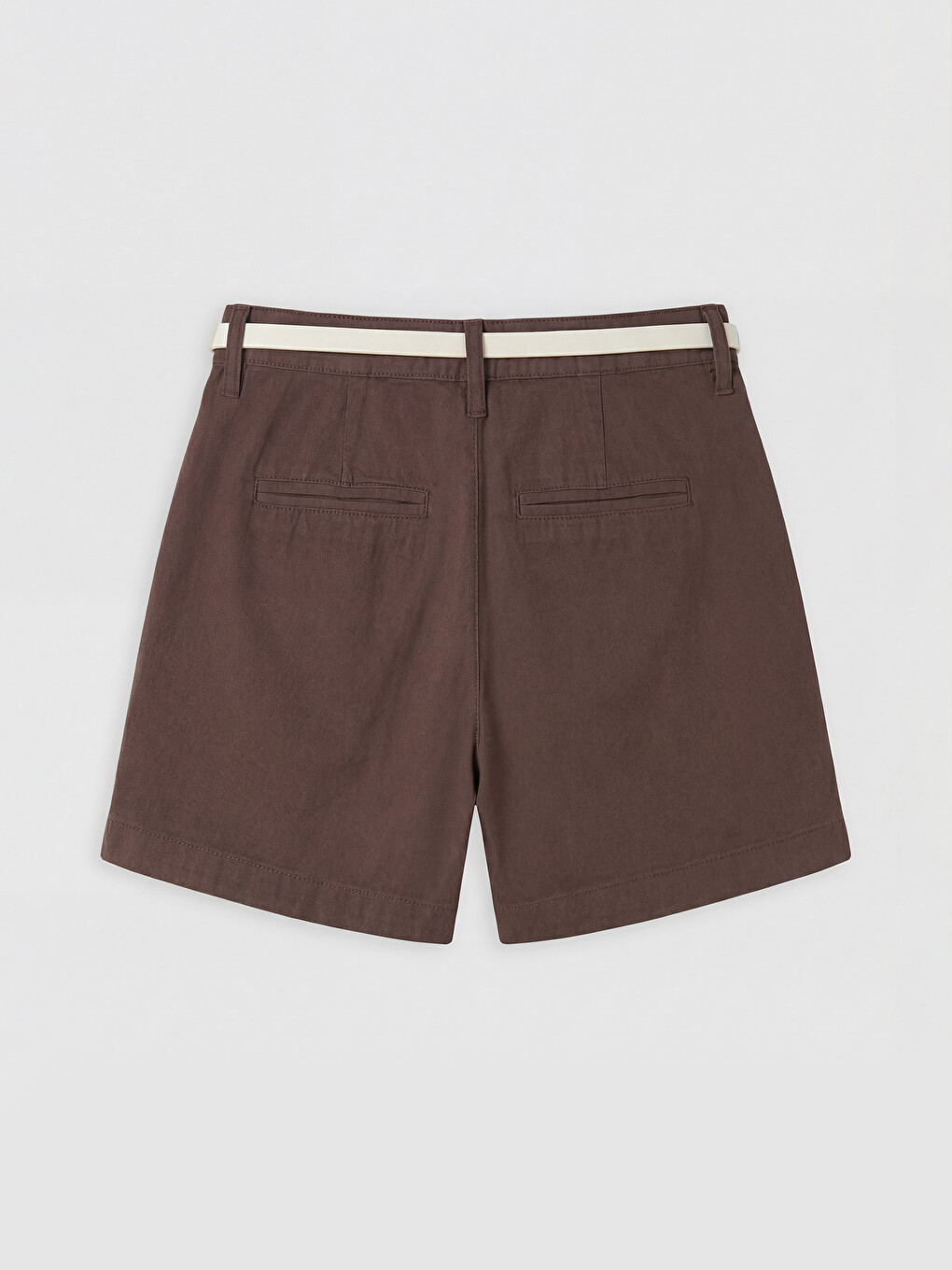 Short En Jean Femme Ceinturé-5
