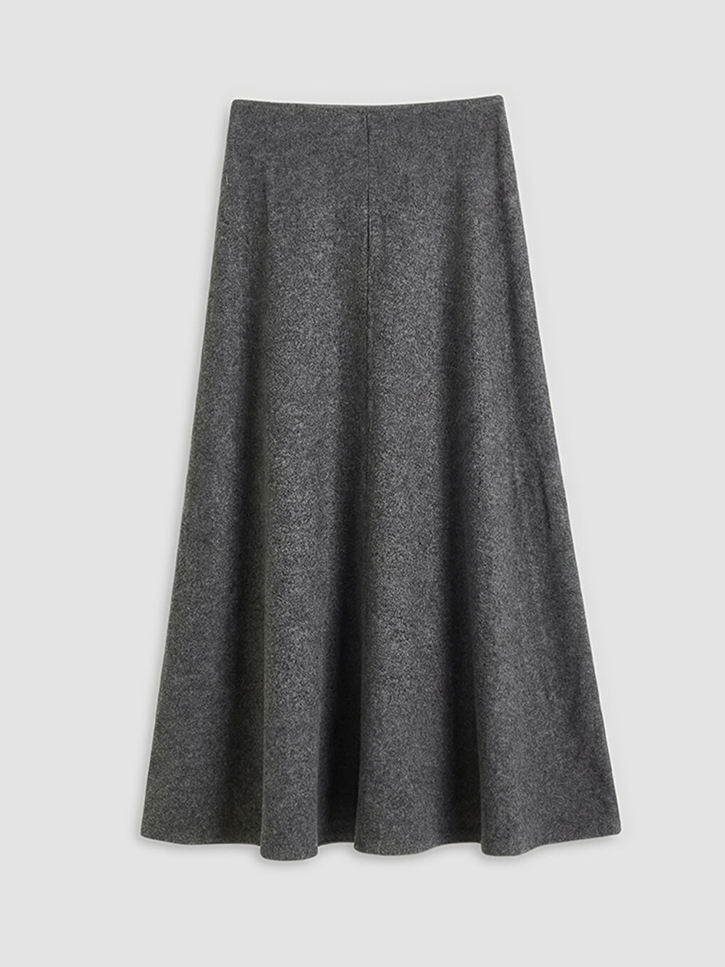 Antrasit Beli Lastikli A Kesim Kloş Etek-1