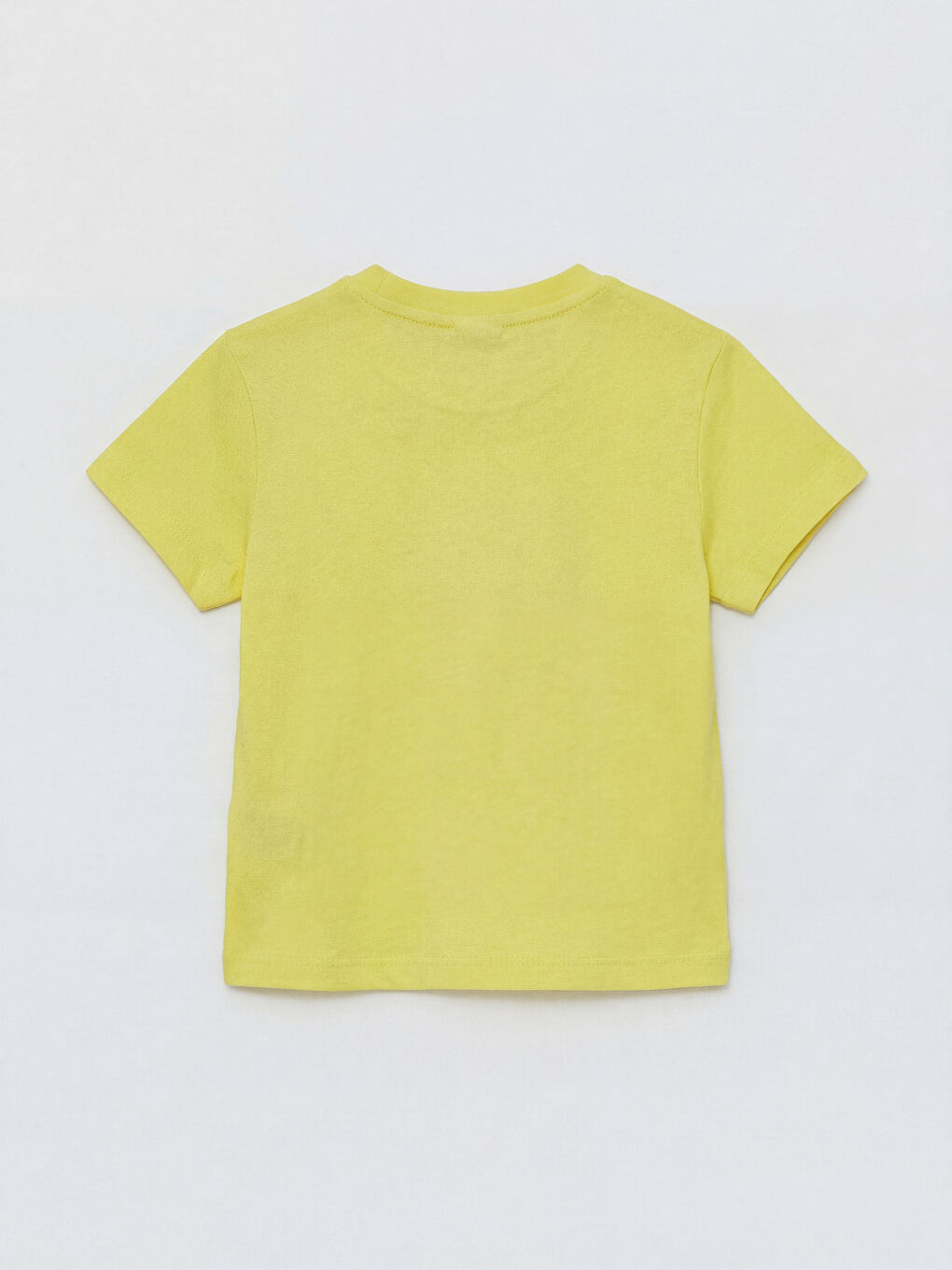 Sarı Bisiklet Yaka Fenerbahçe Baskılı Erkek Bebek Tişört-1