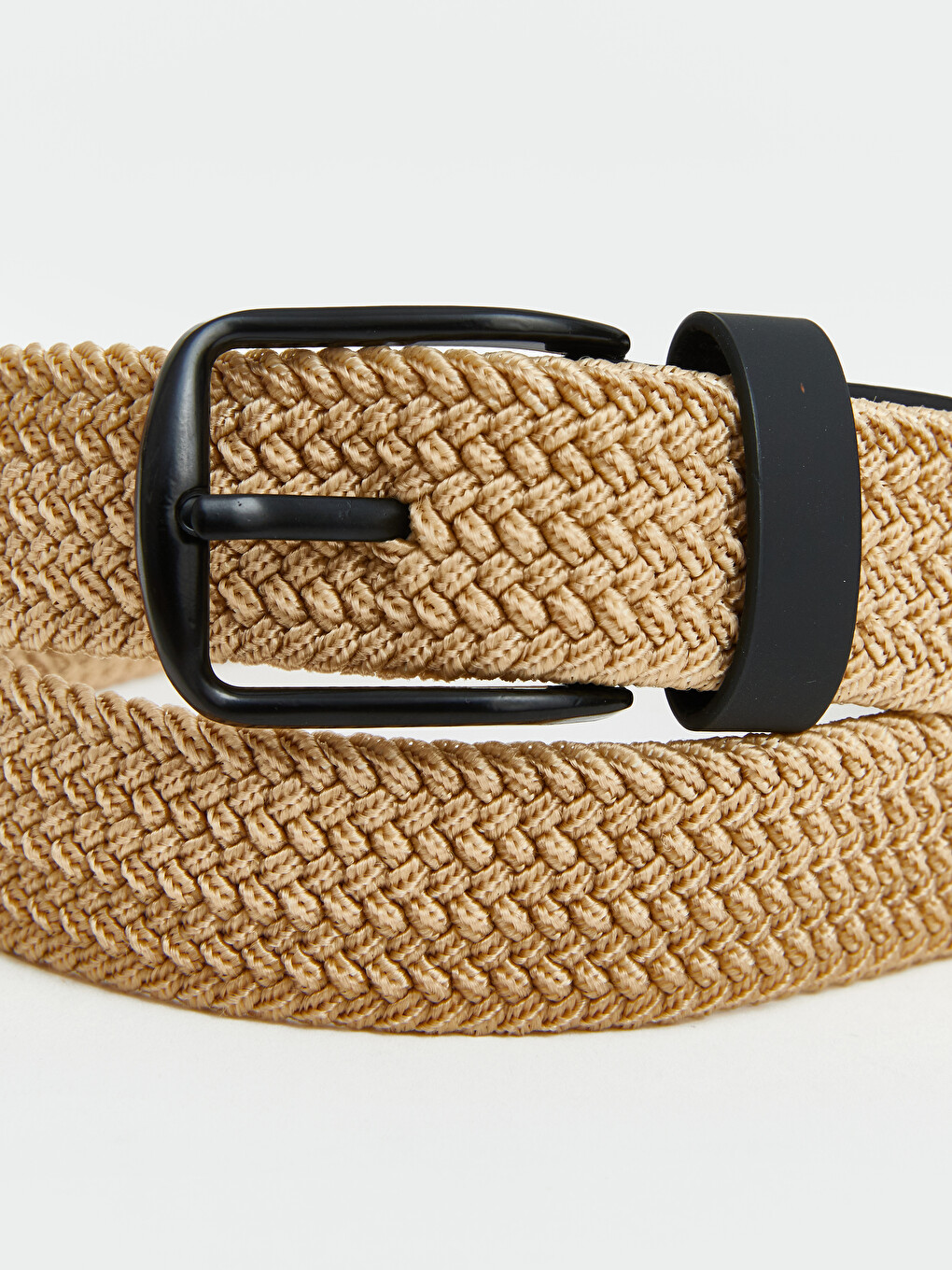 Straw Braided Boys' Belt-1