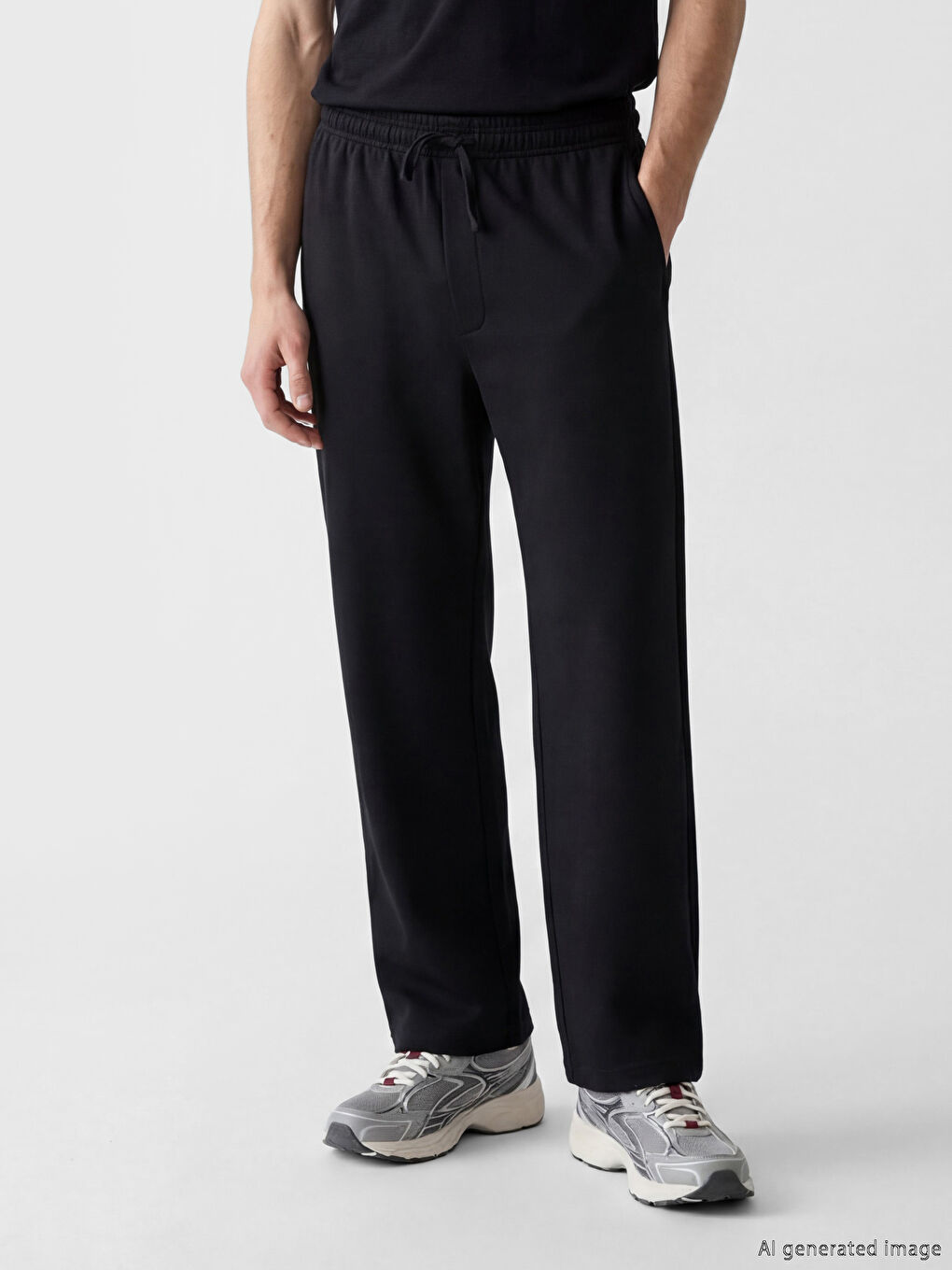 Relaxed Fit Men's Sweatpants-1