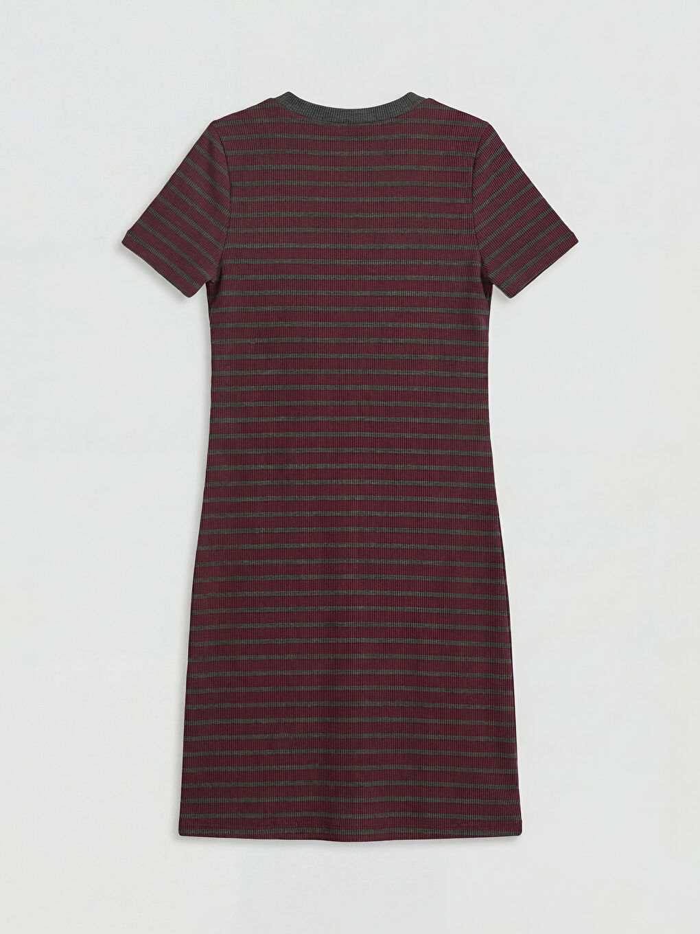 Mürdüm Capyfun Baskılı Kız Çocuk Fitilli Elbise-1