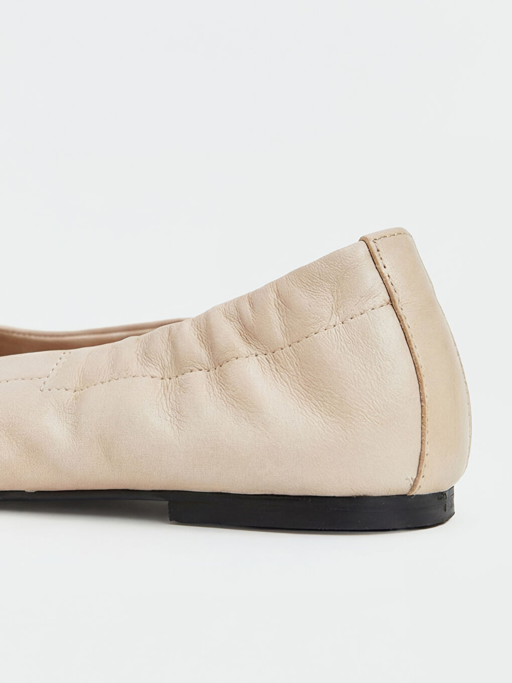 Bej Hakiki Deri Kadın Babet-4