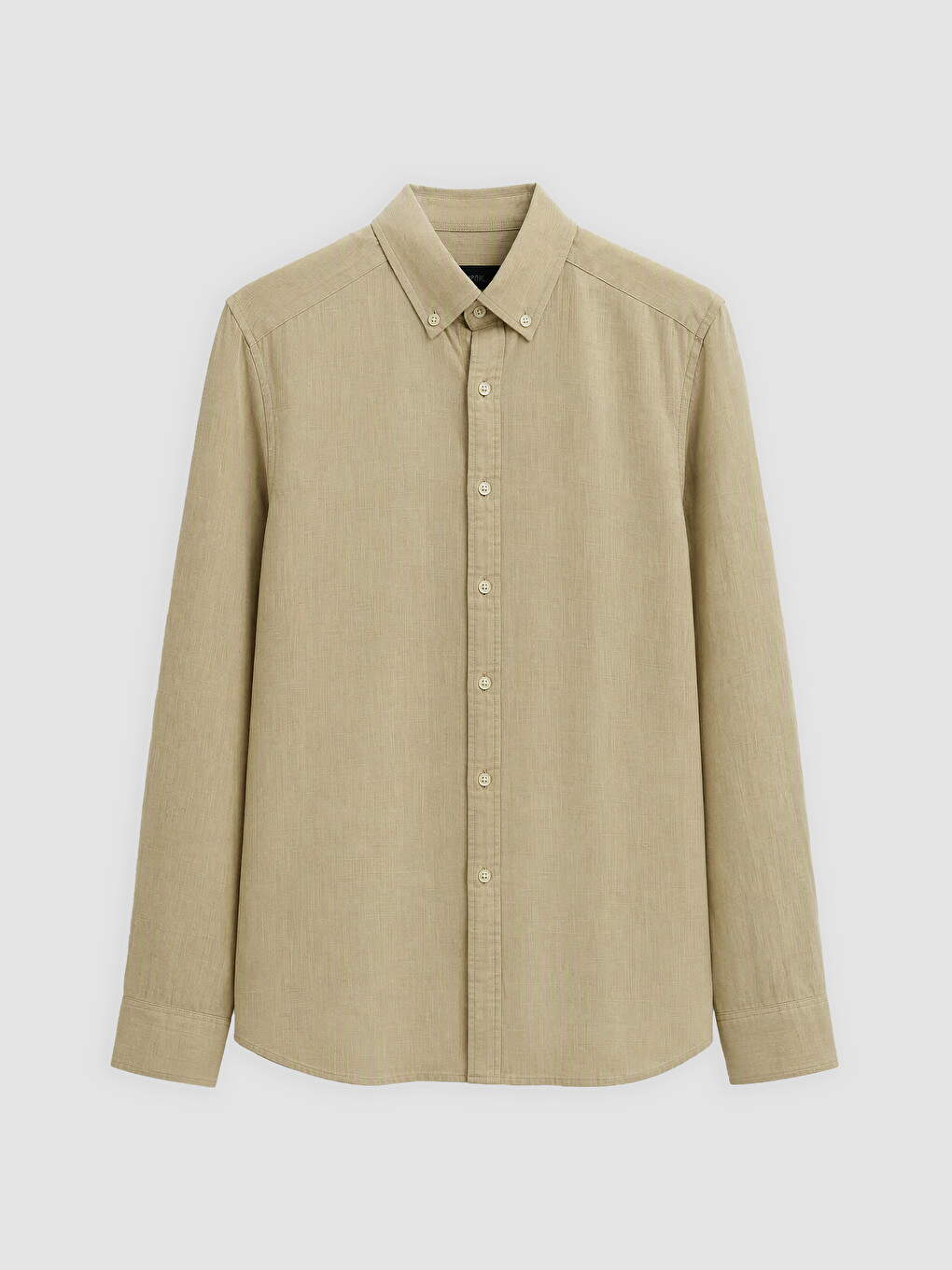 Man Beige Shirt