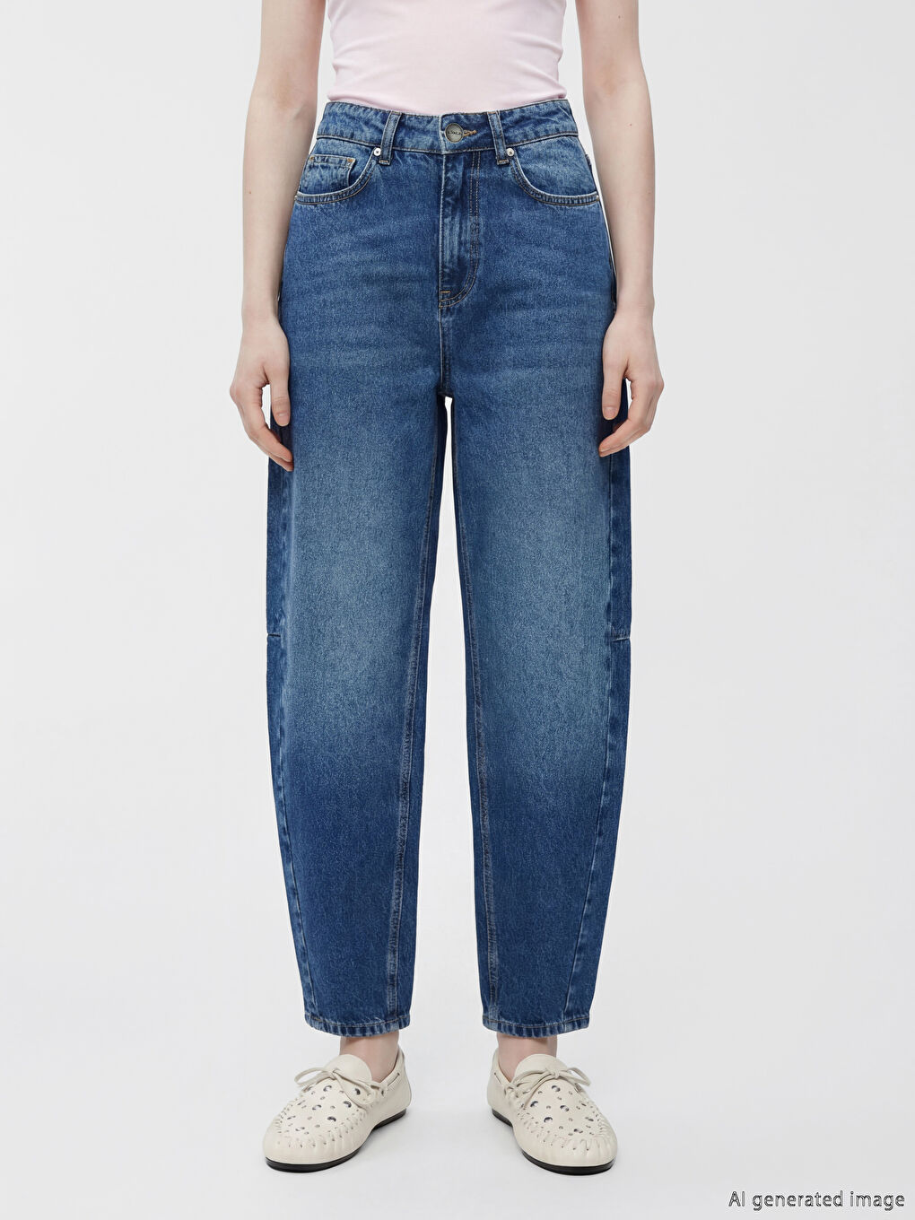 Mavi Barrel Fit Kadın Jean Pantolon-1
