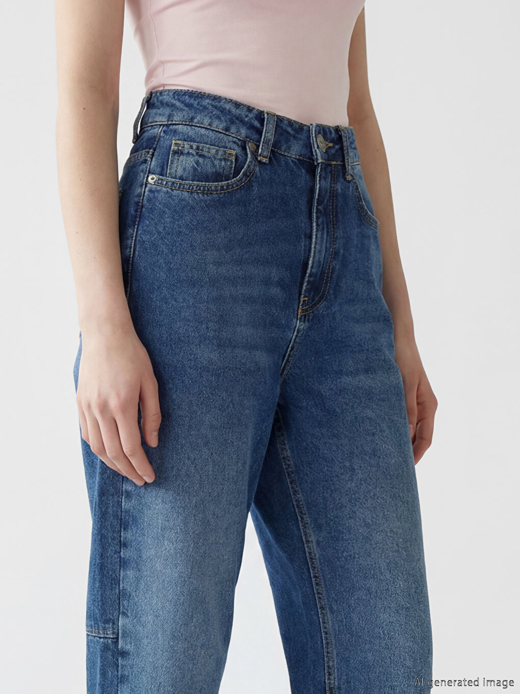 Mavi Barrel Fit Kadın Jean Pantolon-2