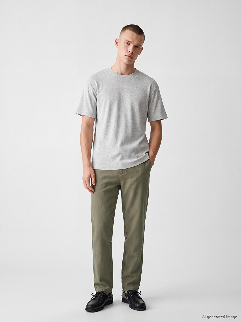 Relax Fit Crew Neck Men's T-Shirt-1
