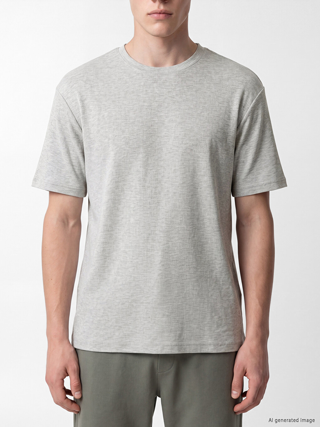 Relax Fit Crew Neck Men's T-Shirt-2