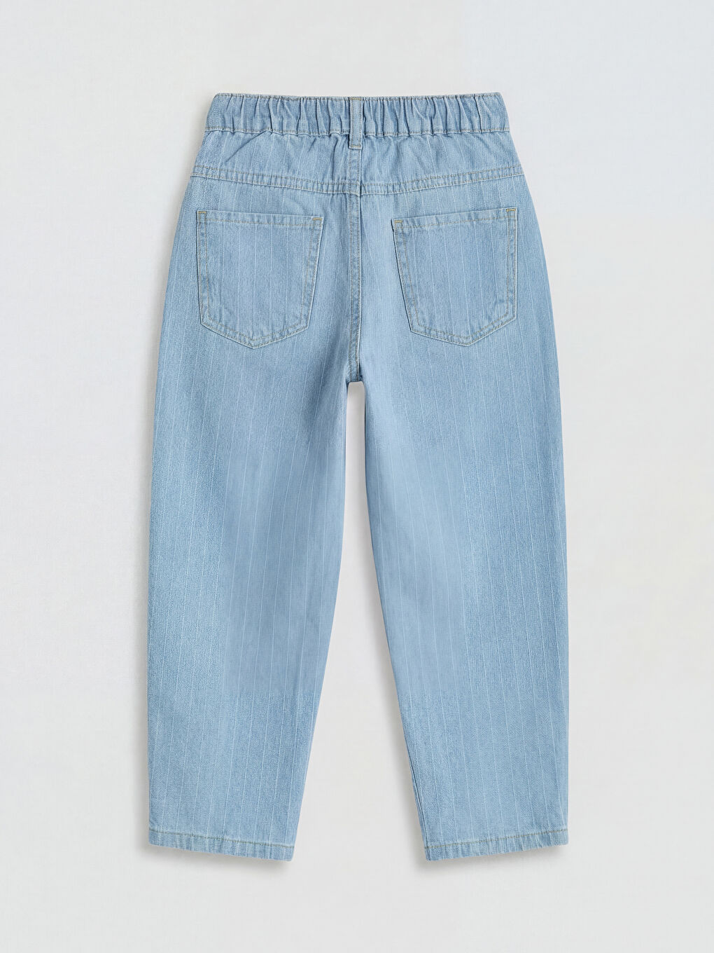 İndigo Baggy Fit Erkek Çocuk Jean Pantolon-1