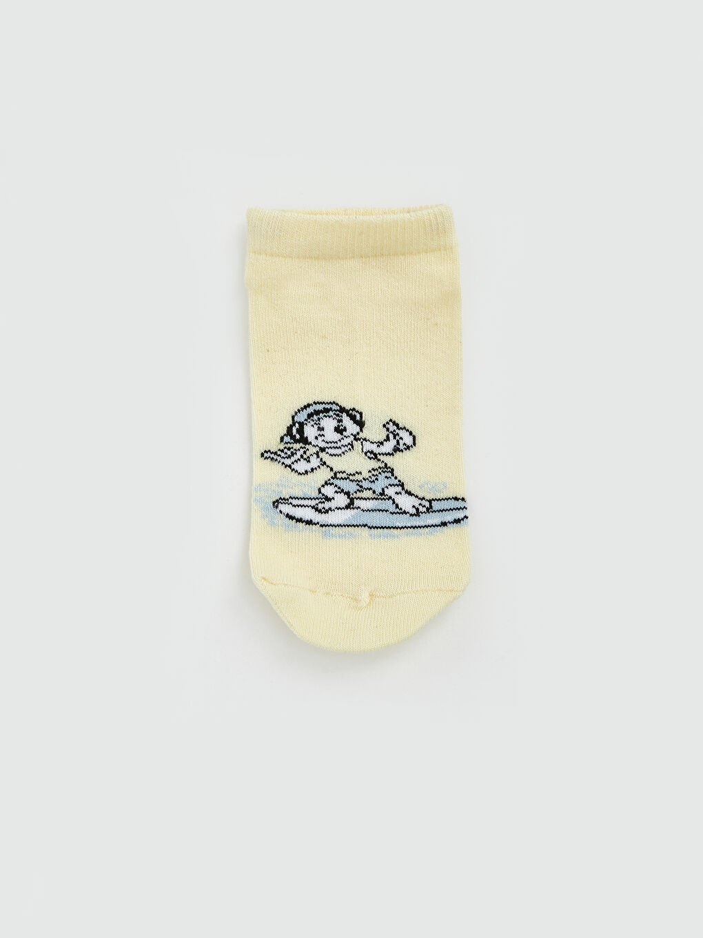 Karışık Desenli Erkek Çocuk Patik Çorap 7'li-1