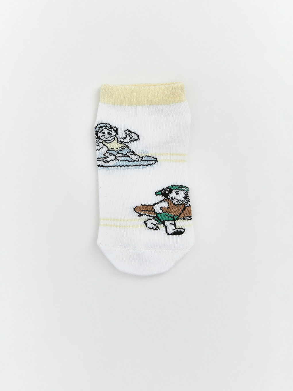 Karışık Desenli Erkek Çocuk Patik Çorap 7'li-2