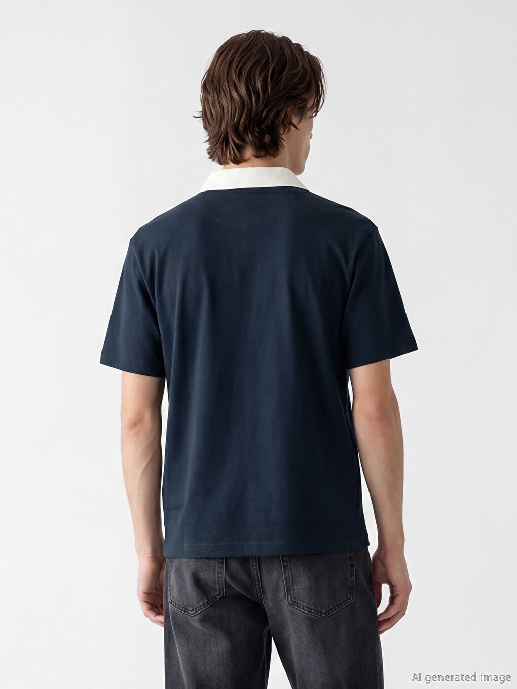 Relax Fit Color Block Men's T-Shirt-3