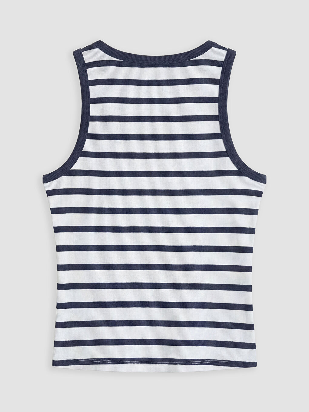 Beyaz Çizgili Kadın Sporcu Atleti-1