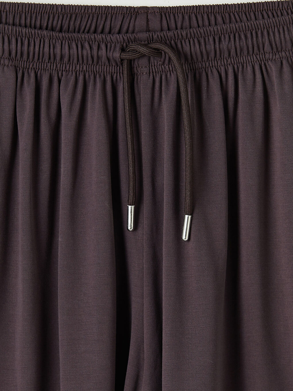 Mürdüm Modal Karışımlı Kadın Spor Şort-2