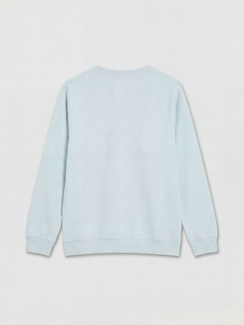 Mavi Bisiklet Yaka Erkek Sweatshirt-1