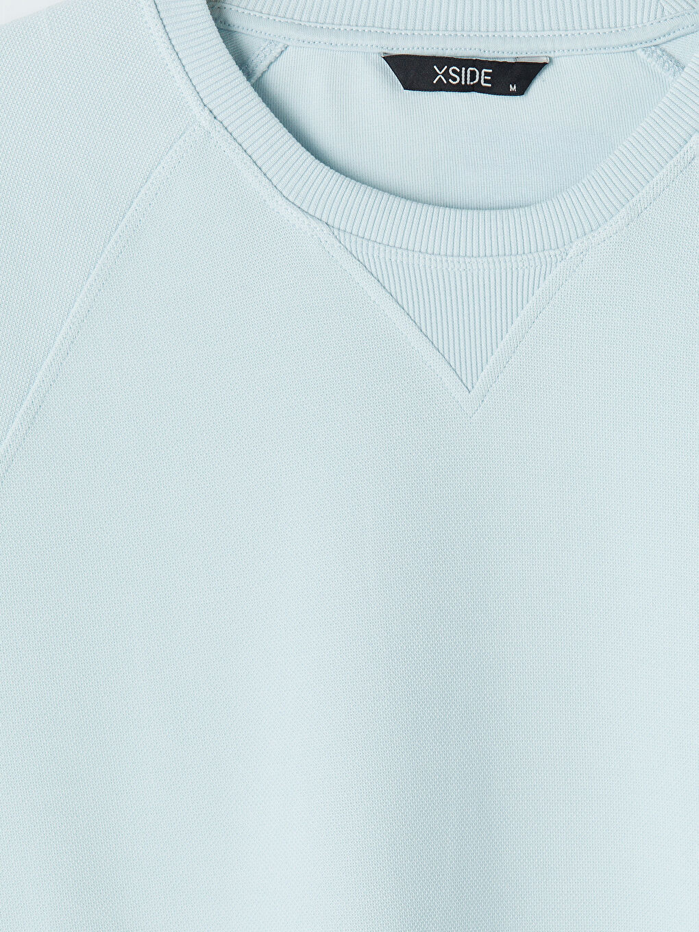 Mavi Bisiklet Yaka Erkek Sweatshirt-2