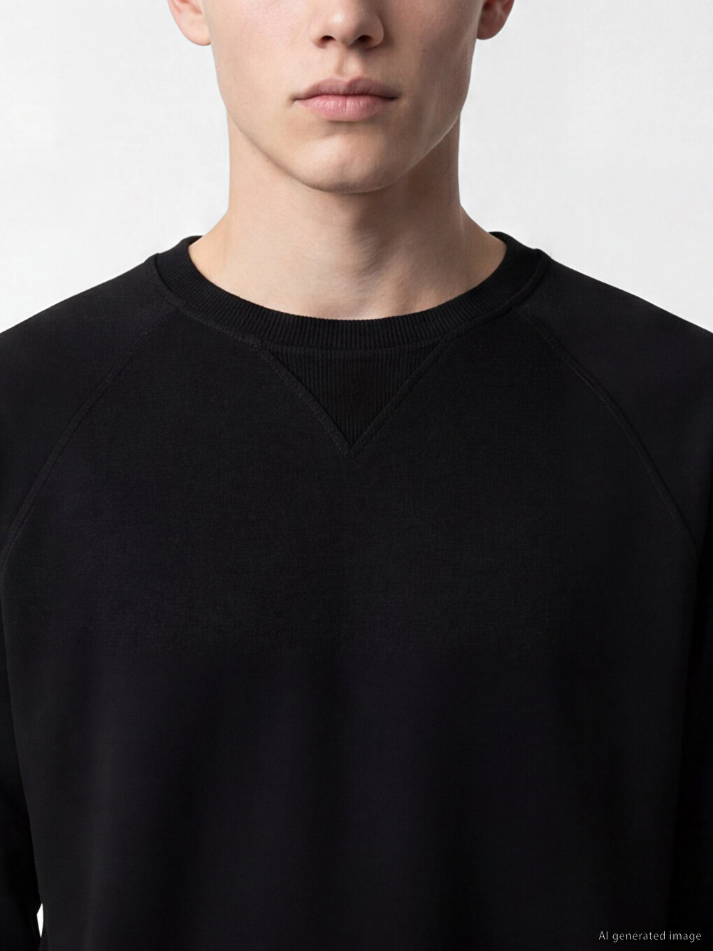Crew Neck Men's Sweatshirt-2