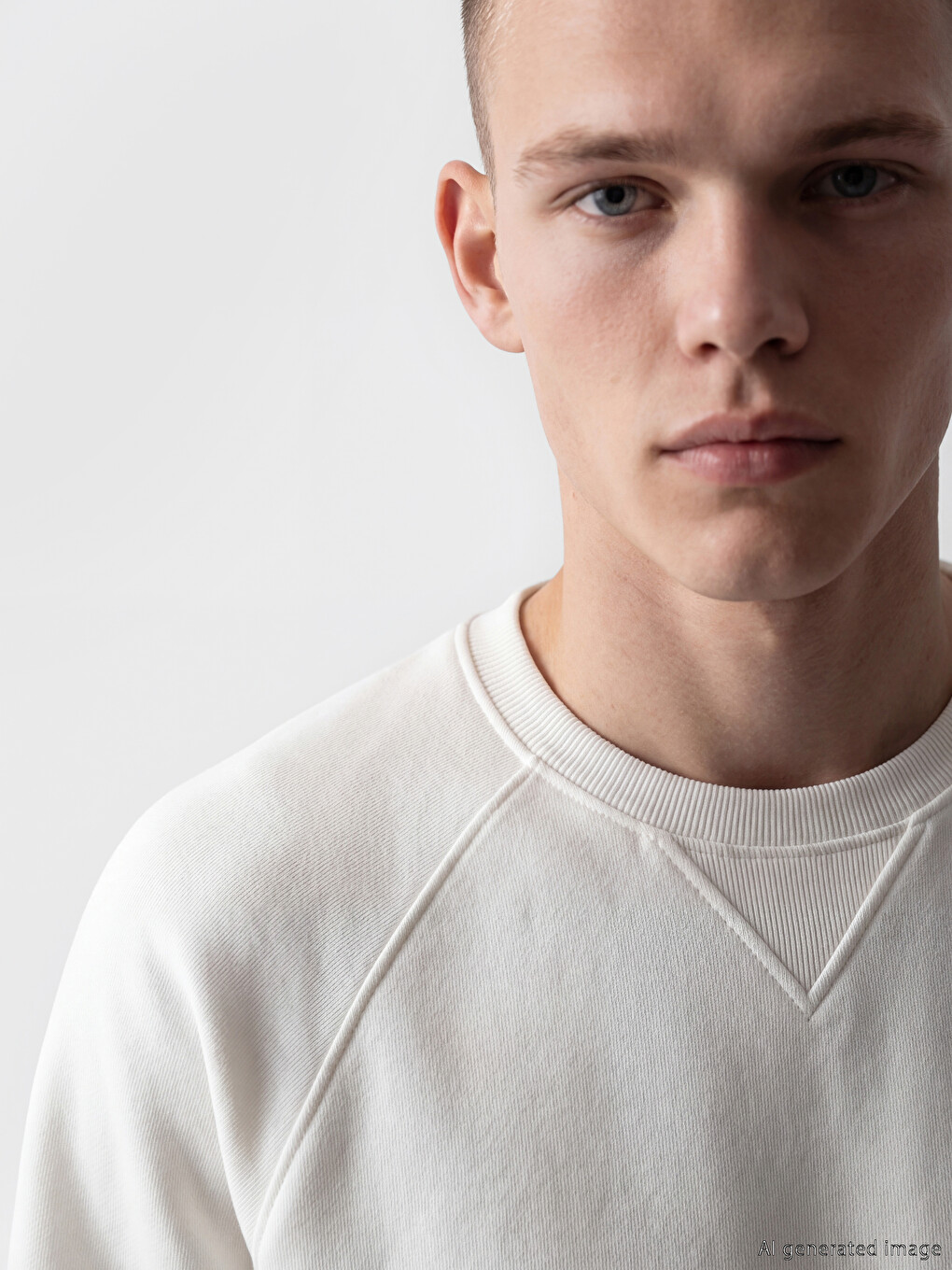 Crew Neck Men's Sweatshirt-2