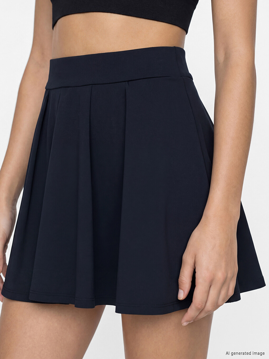 Elastic Waist Women's Sport Skort-2