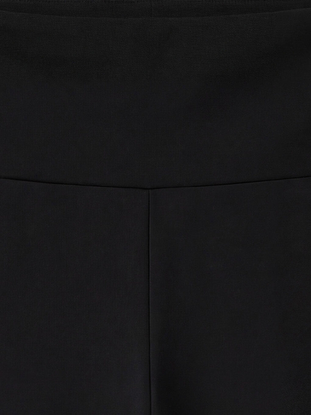 Siyah Beli Lastikli Kadın Spor Şort Tayt-2