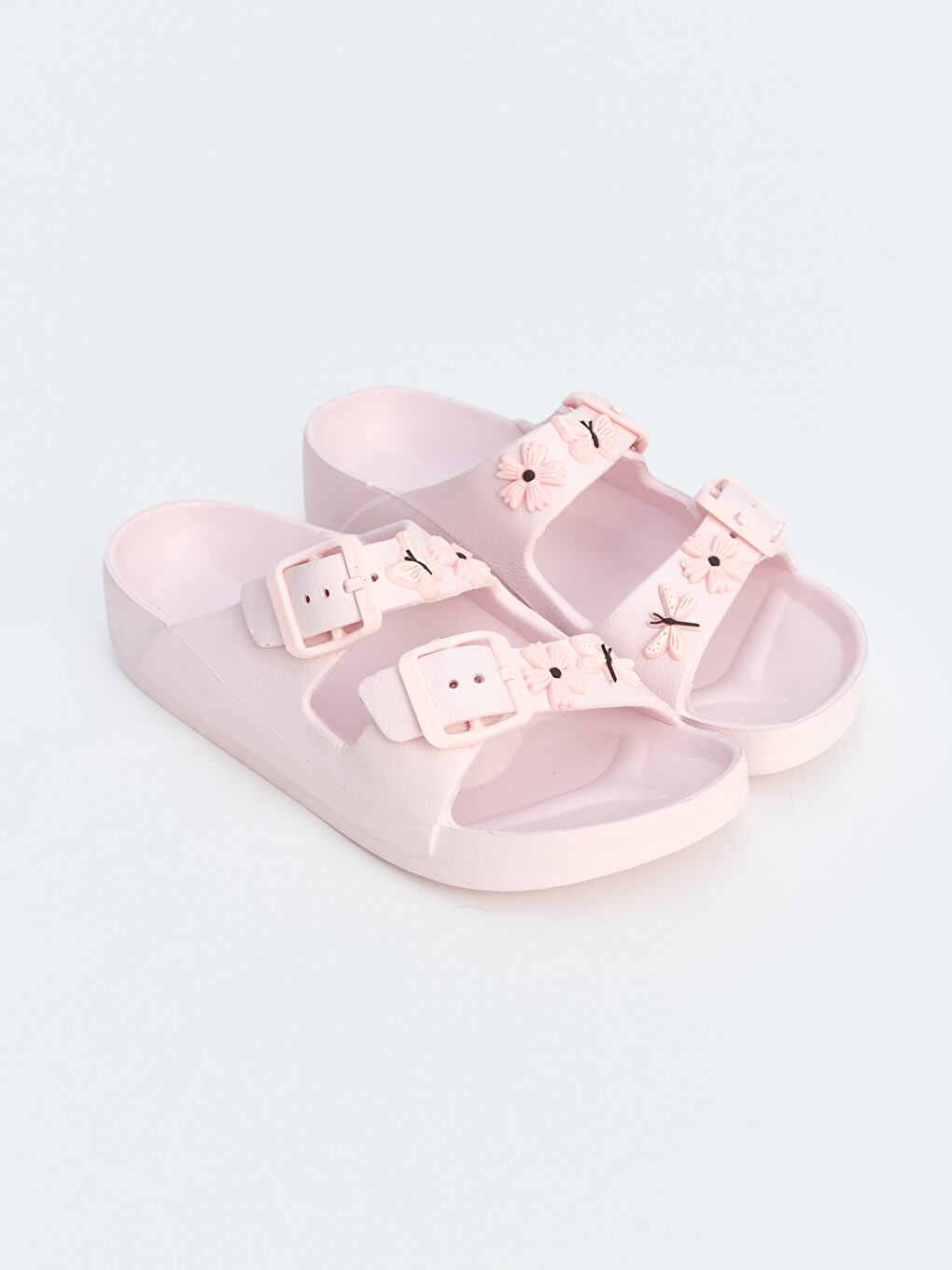 Double Strapped Girls' Sliders
