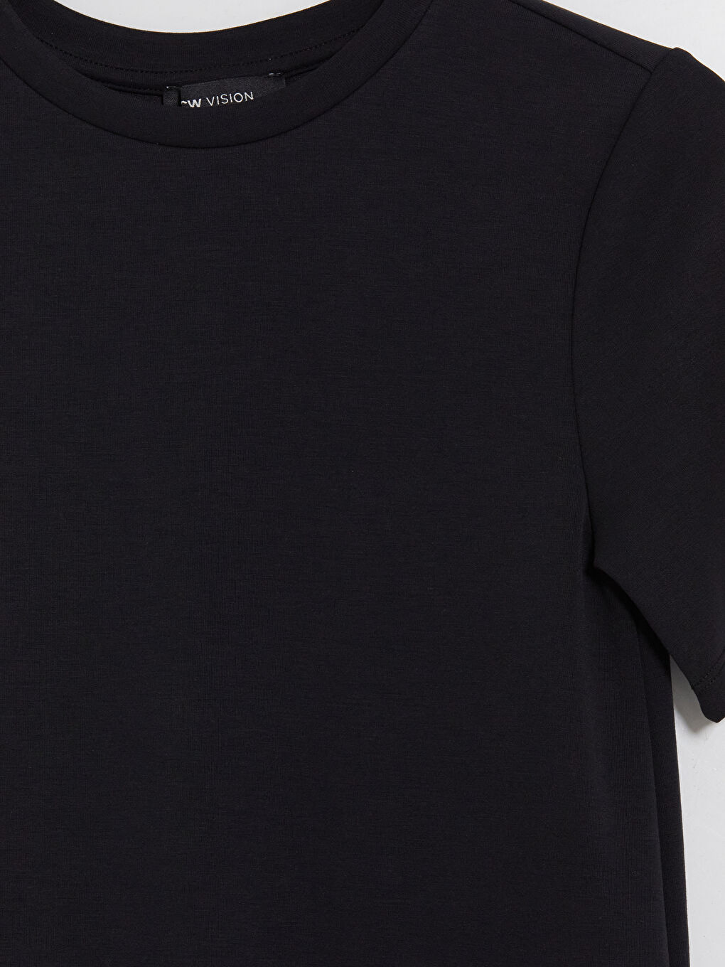 Siyah Soft Touch Kadın Elbise-2