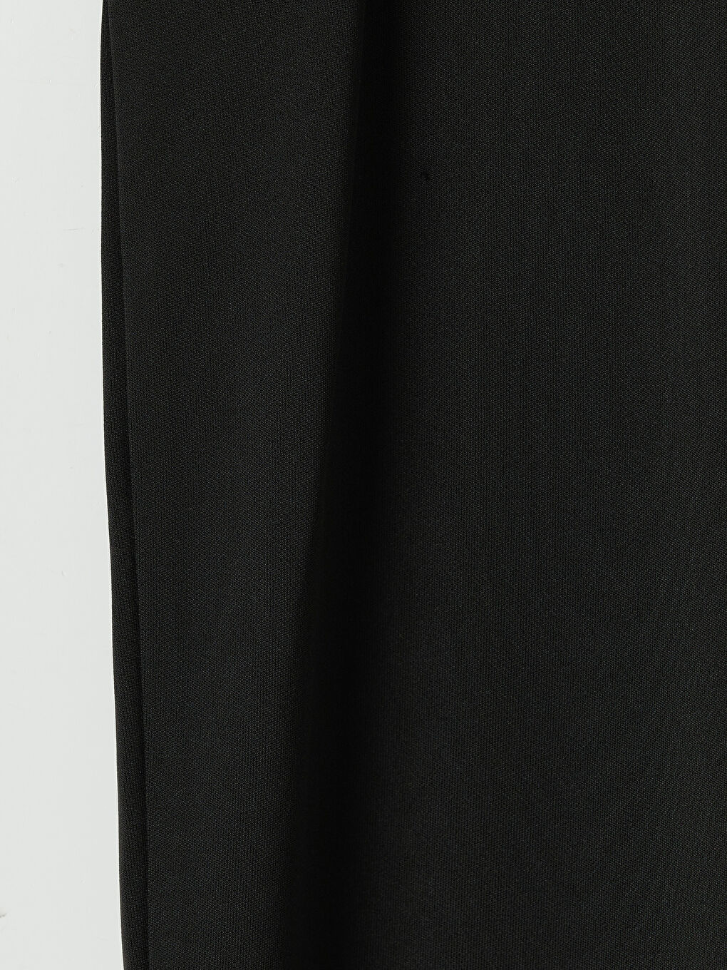 Siyah İspanyol Paça Kadın Spor Tayt Pantolon-2