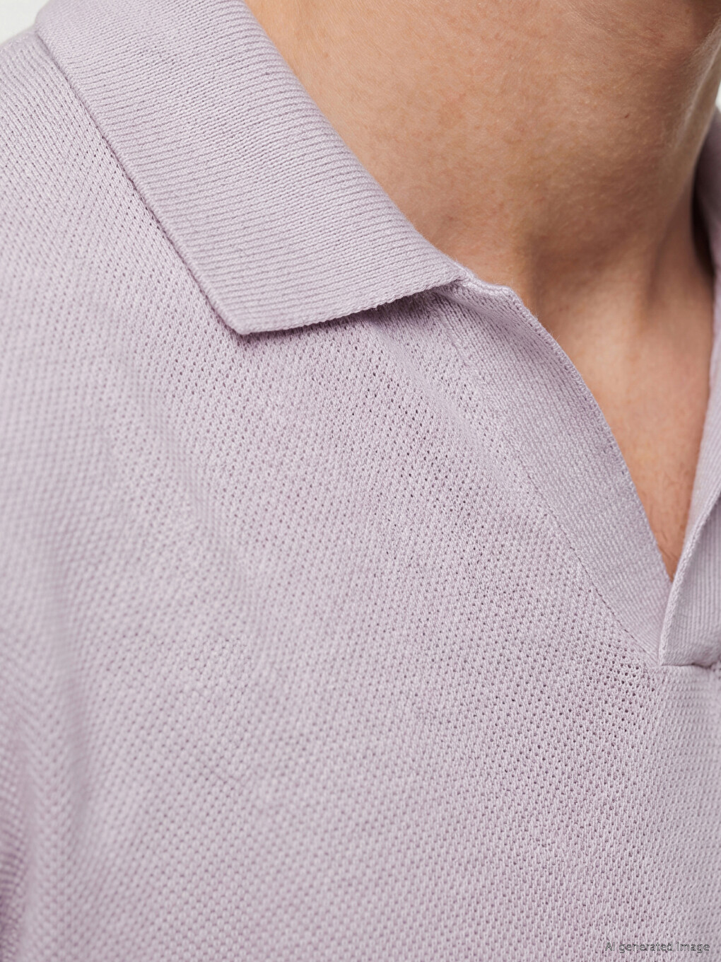 Polo Collar Men's T-shirt-2