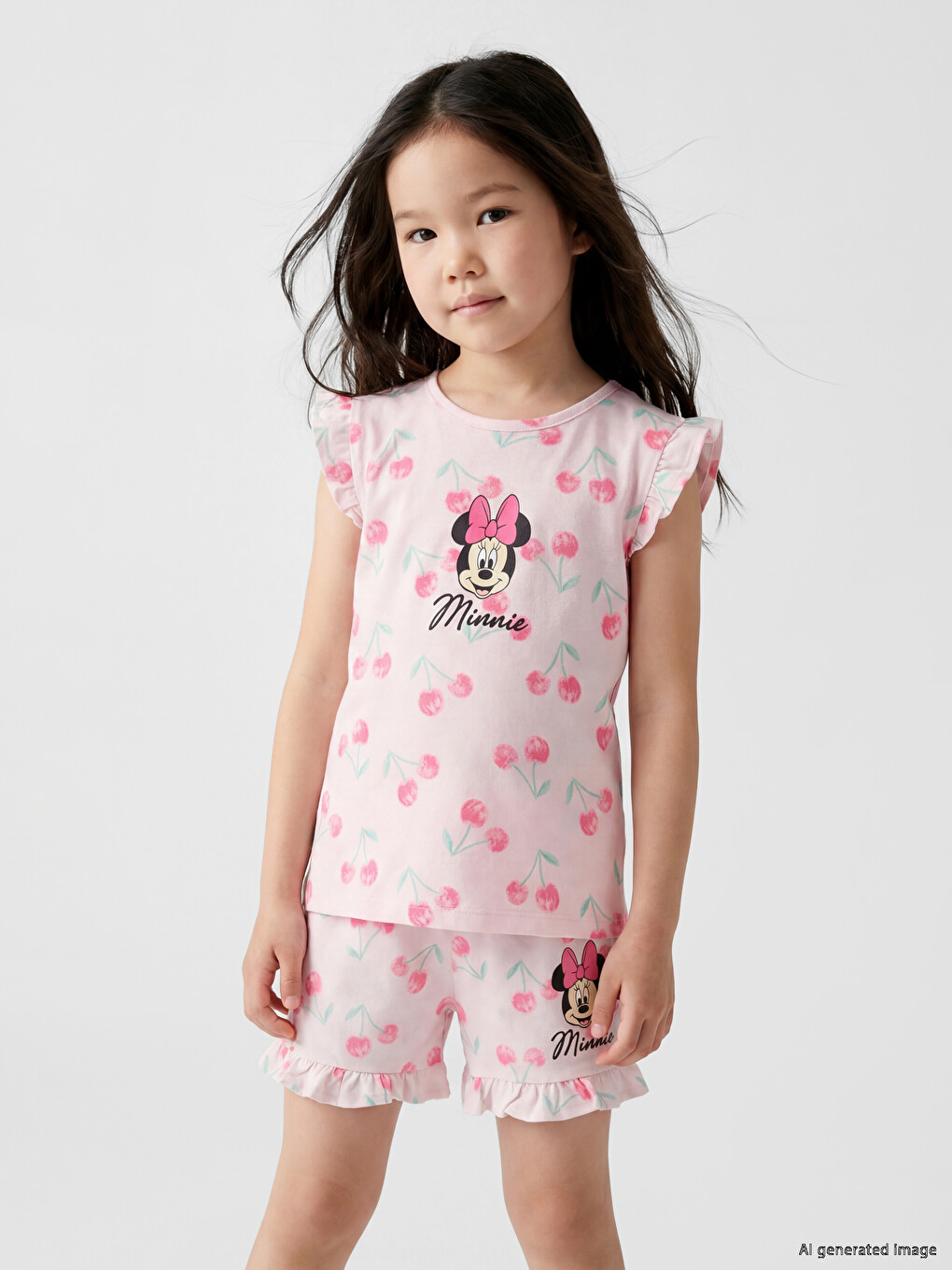 Minnie Mouse Printed Girls' Tank Top
