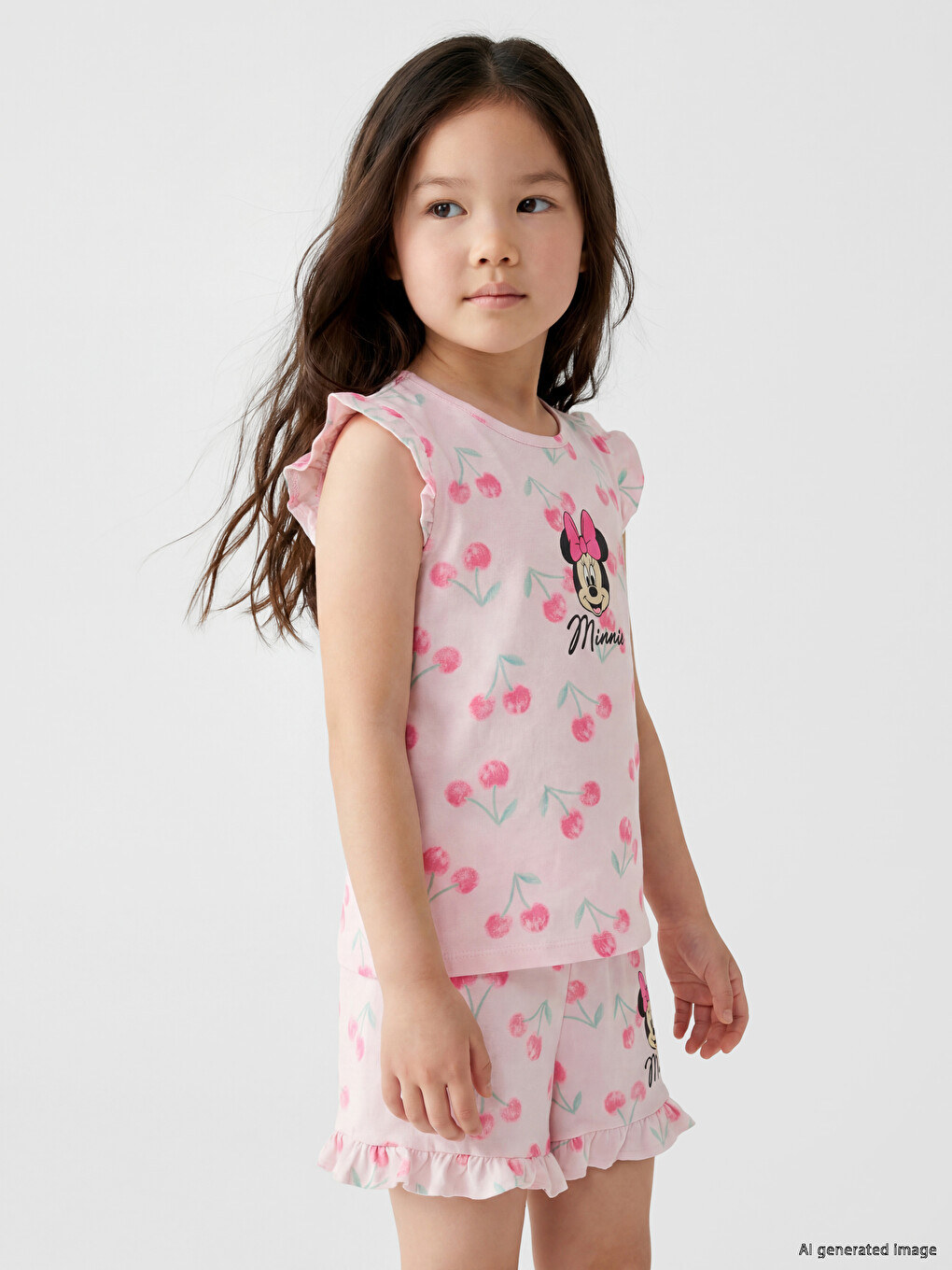 Minnie Mouse Printed Girls' Tank Top-1