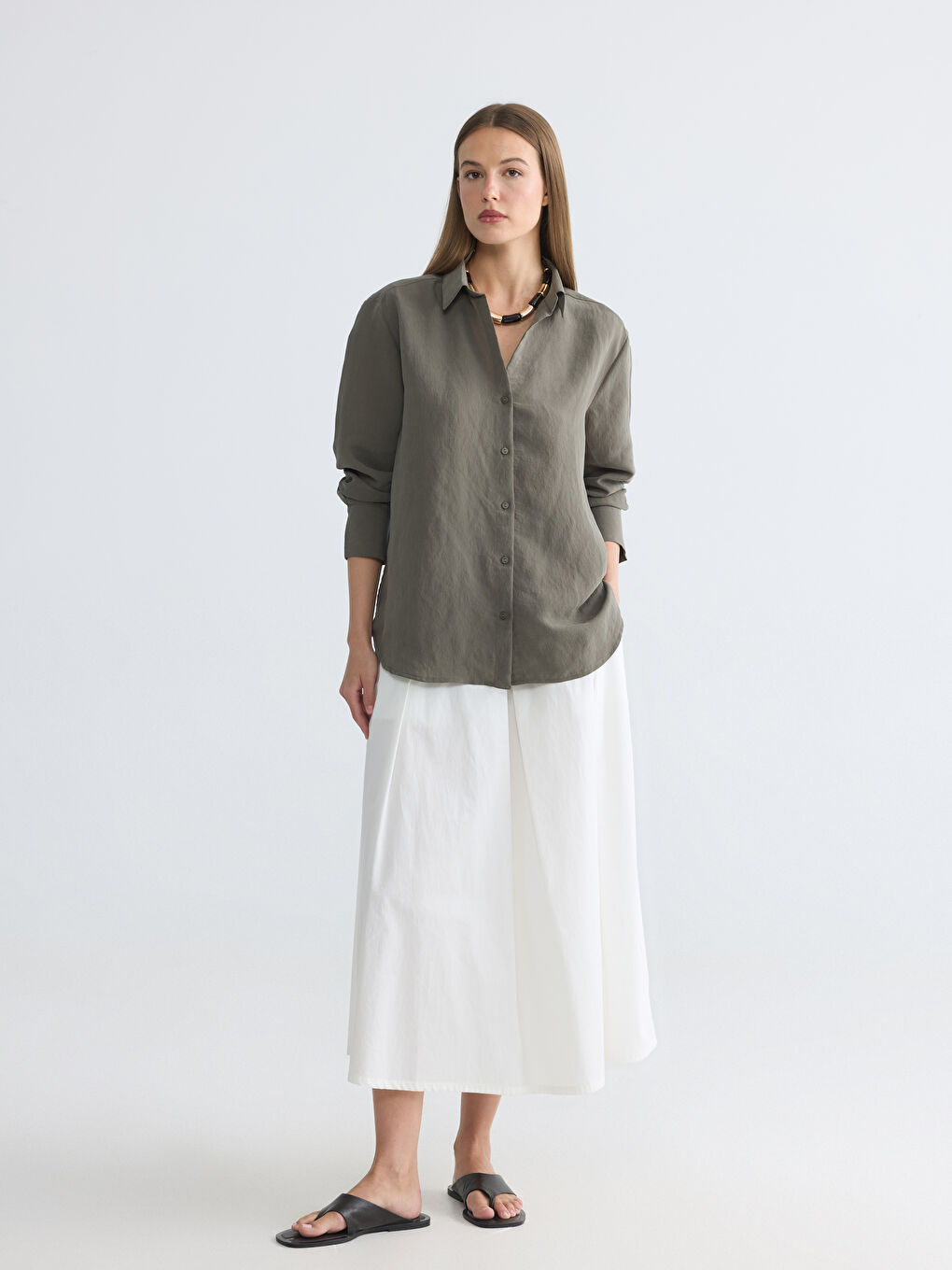 Striped Women's Shirt-1