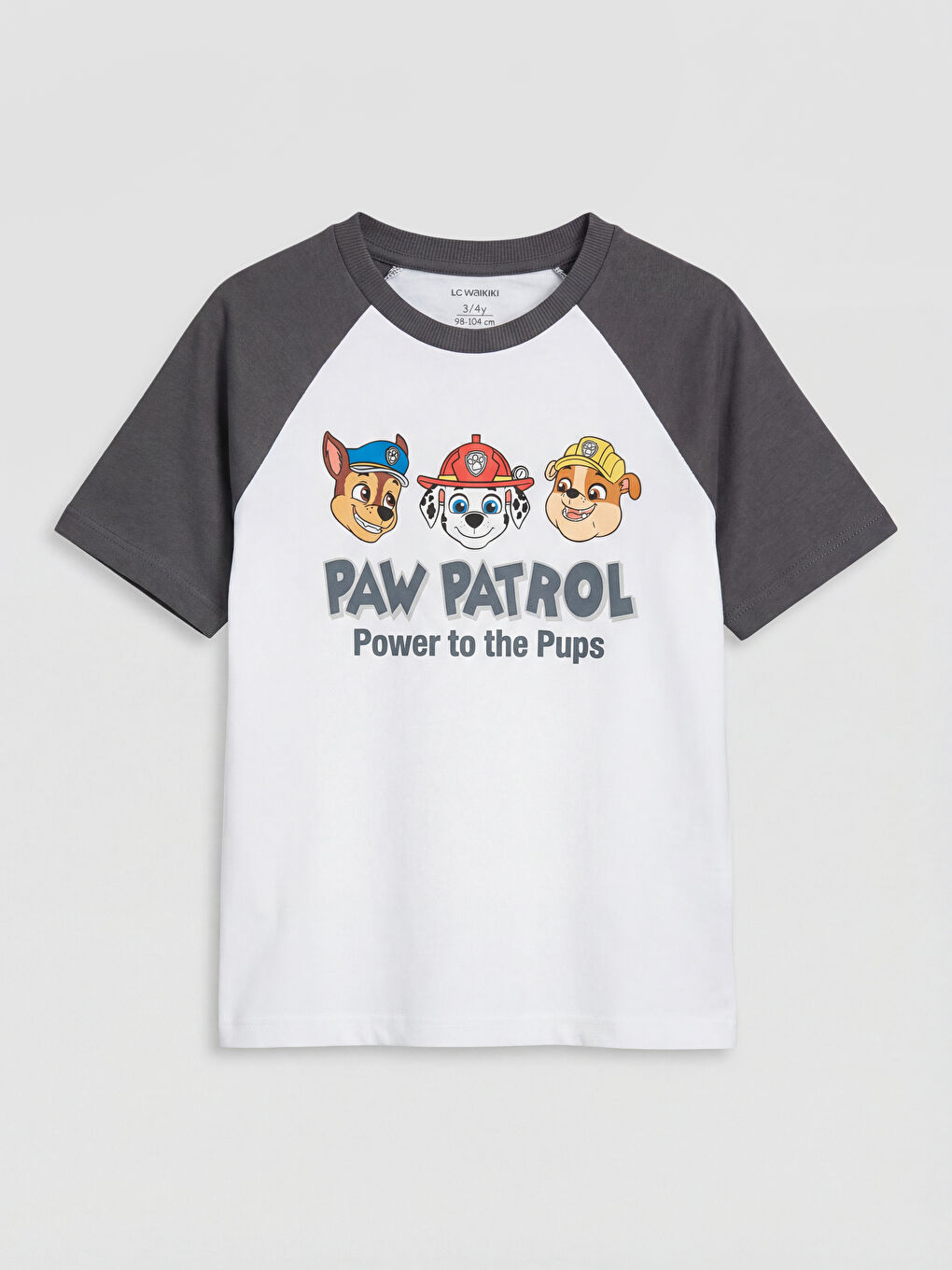 Beyaz Paw Patrol Baskılı Erkek Çocuk Eşofman Takım-1