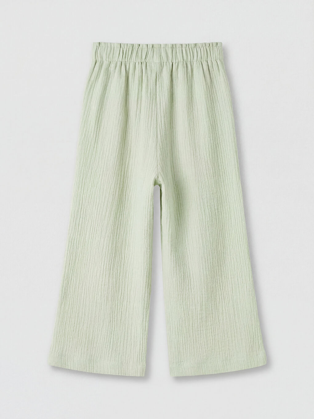 Yeşil Regular Fit Kız Çocuk Pantolon-1