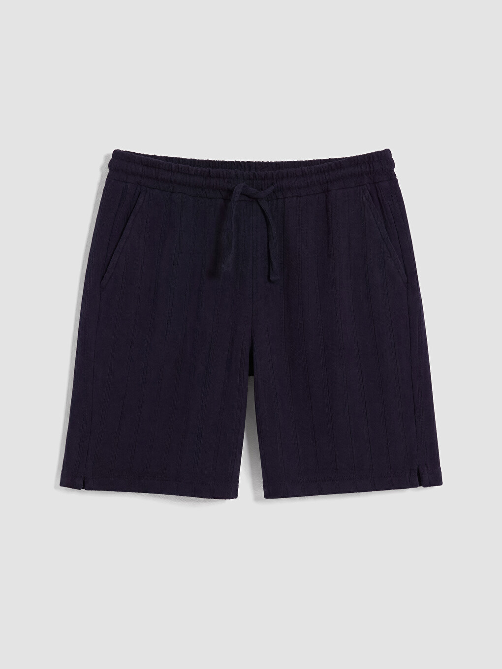 Lacivert Regular Fit Erkek Şort