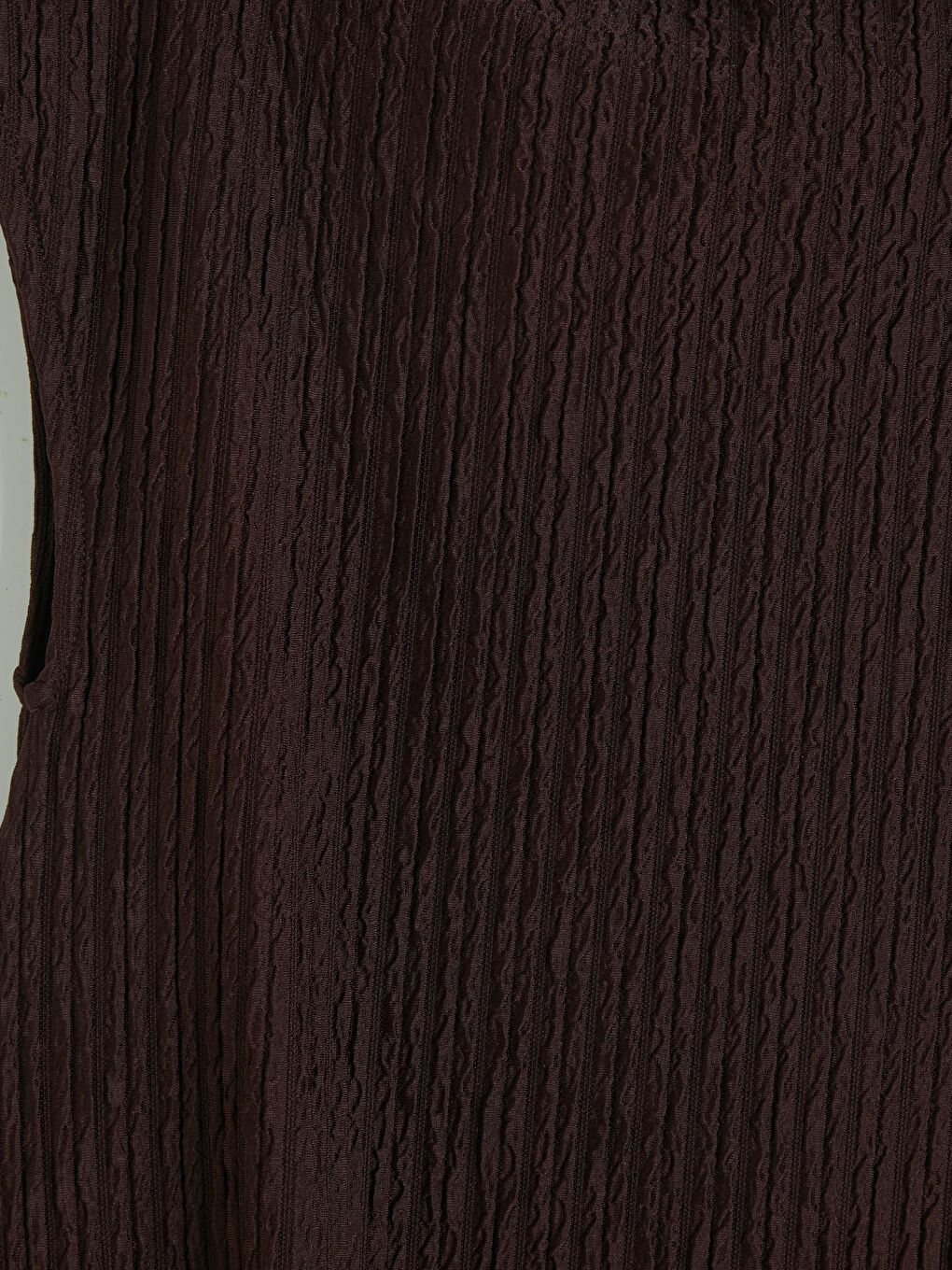 Mürdüm Kayık Yaka Dokulu Bluz-2