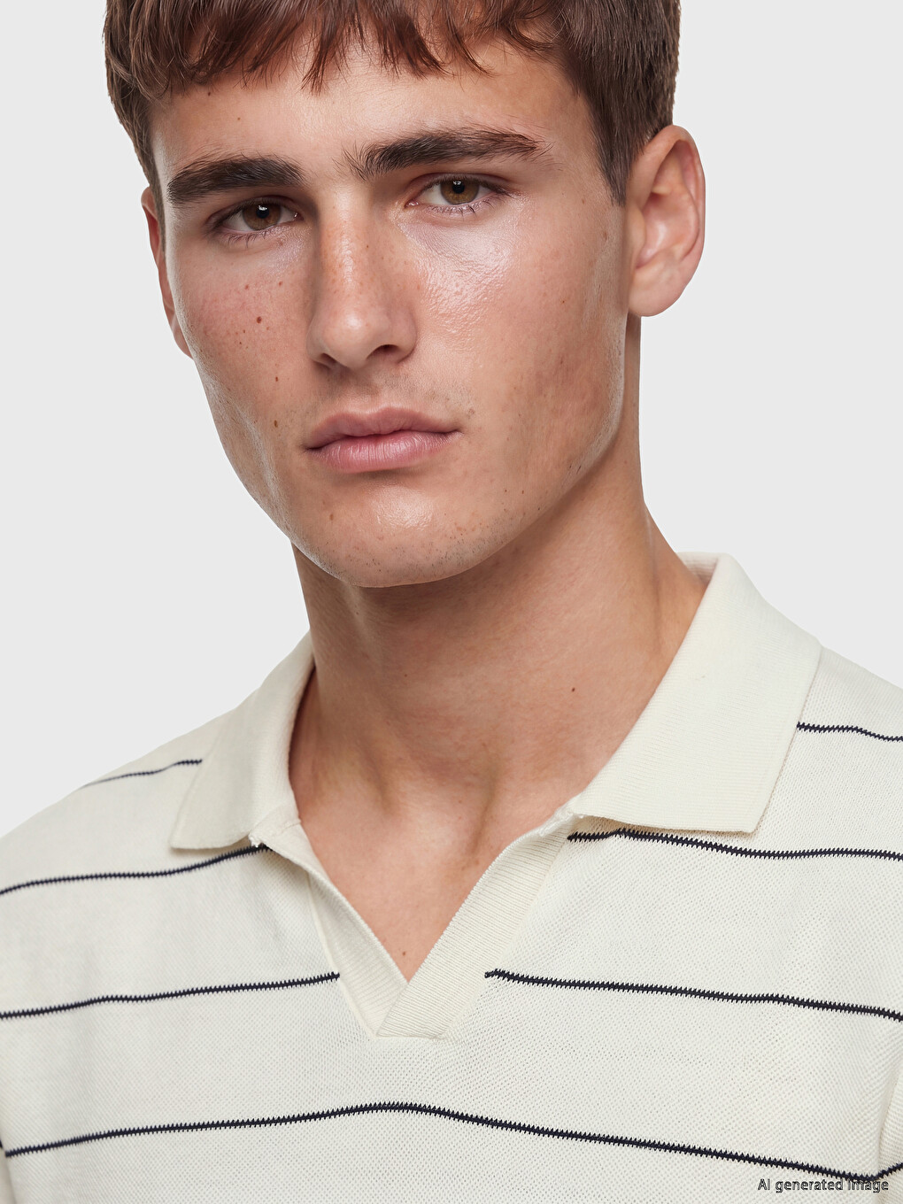 Man Ecru T-Shirt-2
