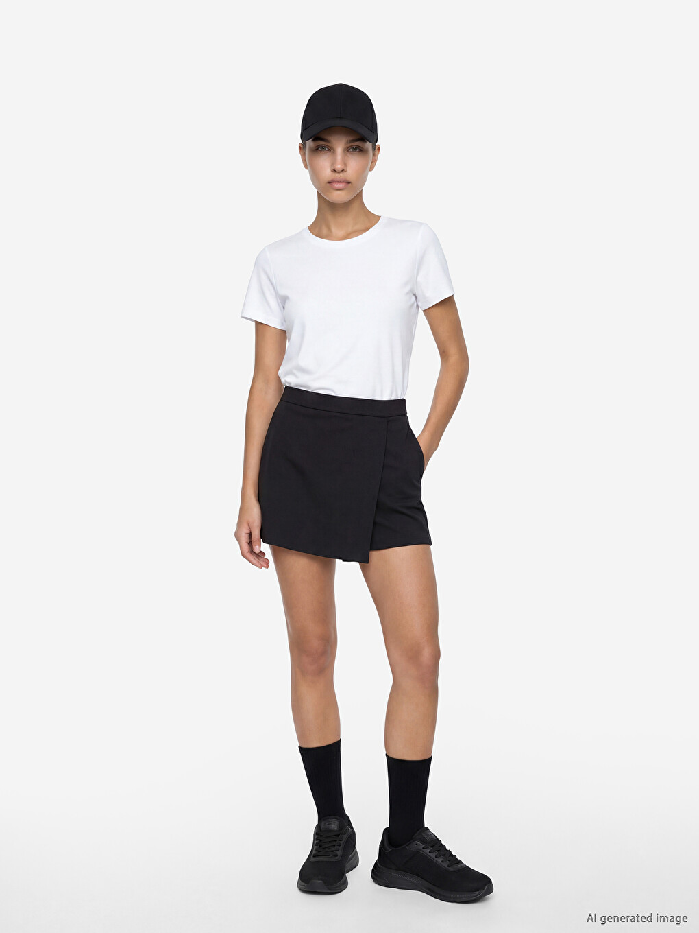 T-shirt sportiv modal i përzier për gra-1