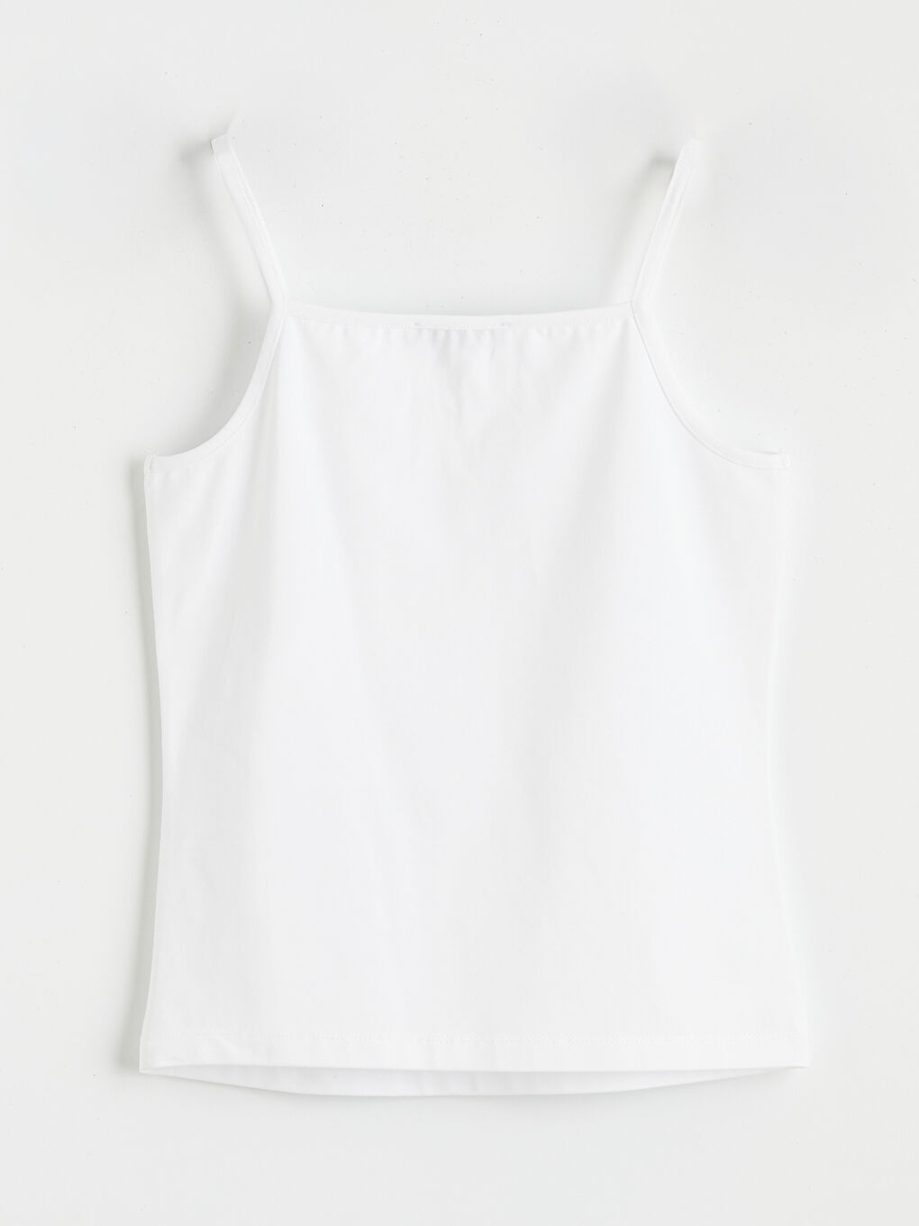 Bej V Yaka İp Askılı Kadın Atlet 4'lü -4