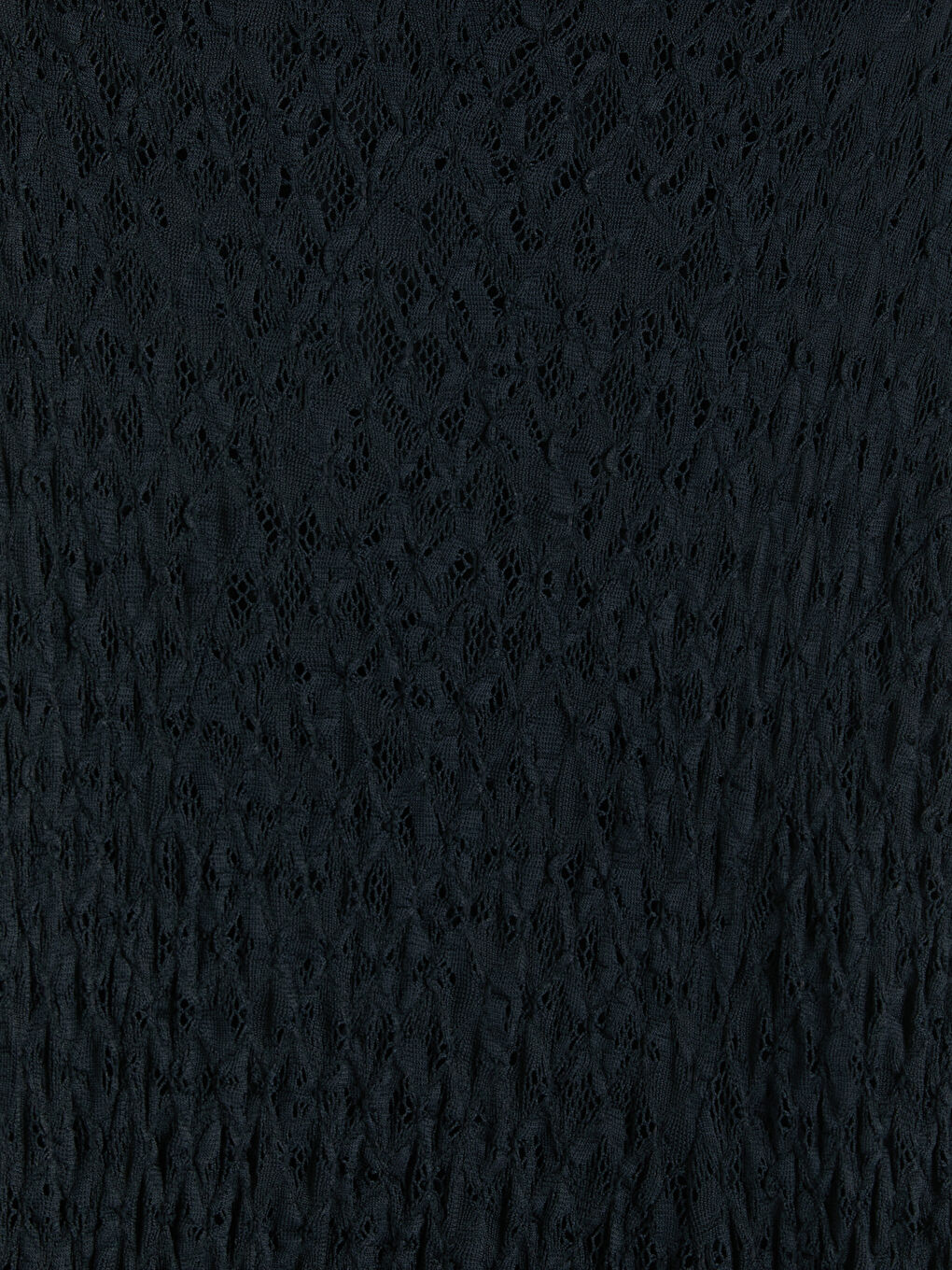 Siyah Asimetrik Kesim Dantelli Ajurlu Etek-2