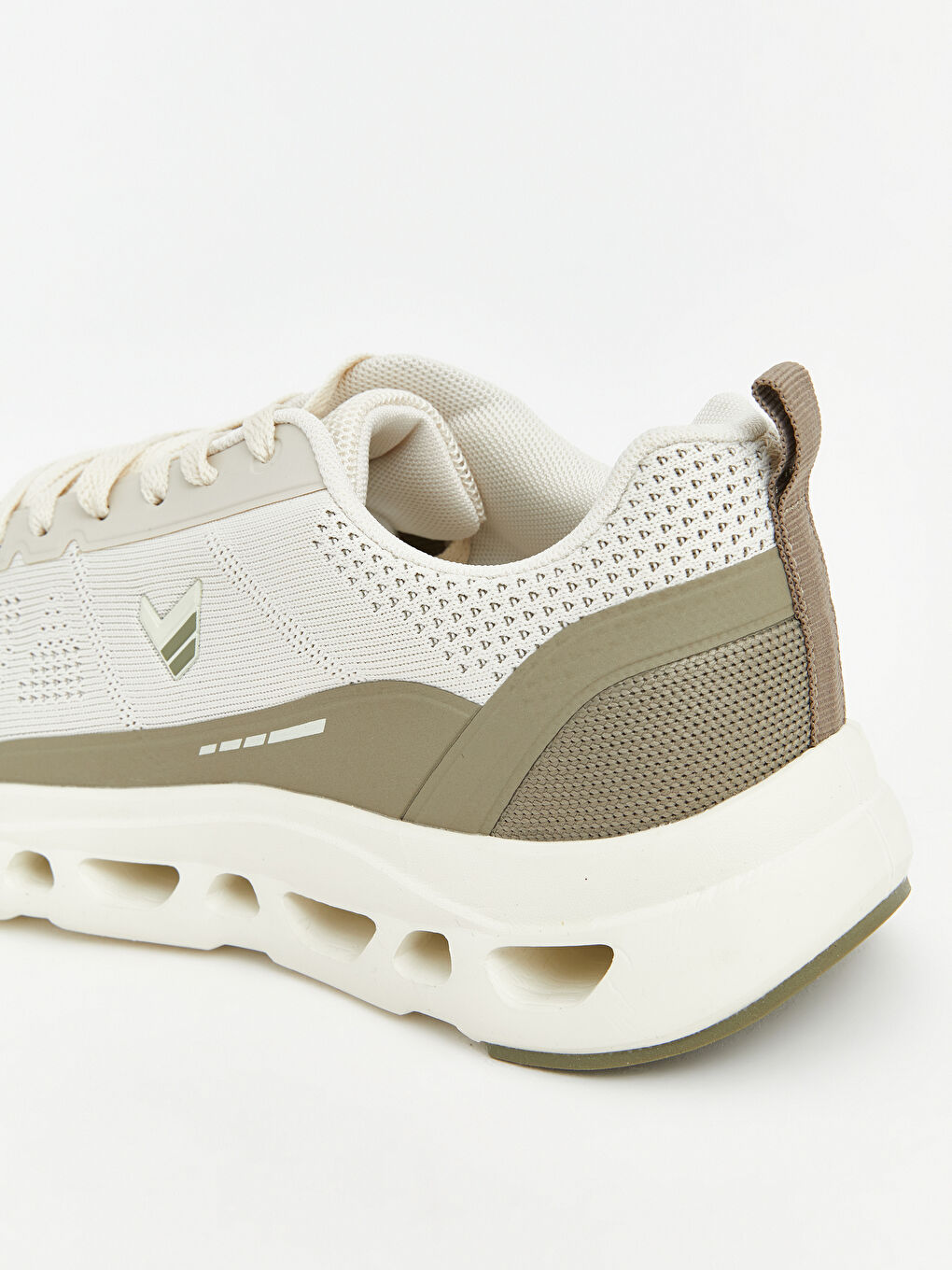 Bej Fileli Erkek Spor Ayakkabı-4